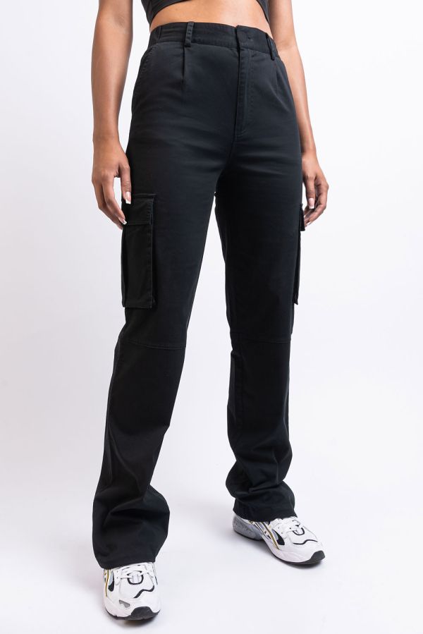 Cargohose mit hoher Taille - Austin