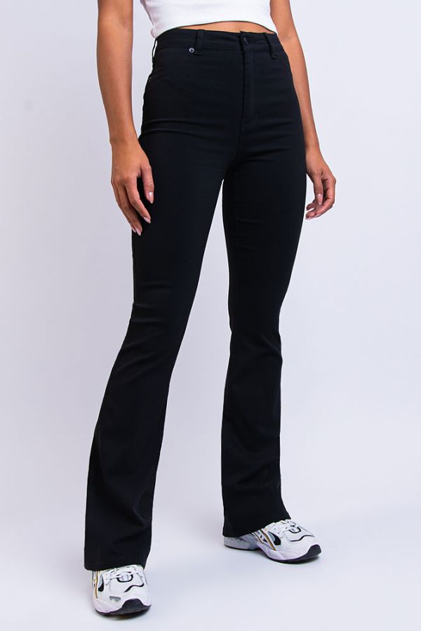 Bootcut-Hose mit hoher Taille - Peyton Black